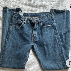501 straight leg levi’s